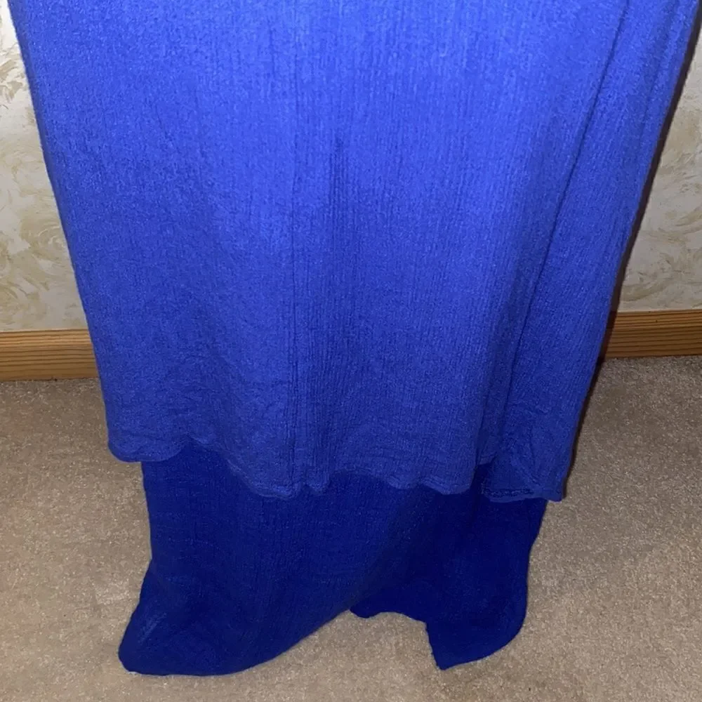 Hanyi Fushi Gauze Royal Blue Dress! - Picture 5 of 10